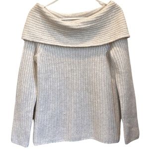 White House Black Market Off The Shoulder Sweater EUC Size Small